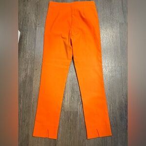 Gretchen Scott straight leg pants in orange size small